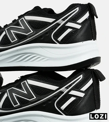 کفش کتانی مردانه و زنانه مشکی سفید NEW BALANCE