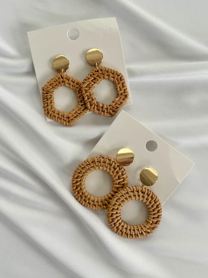 گوشواره حصیری