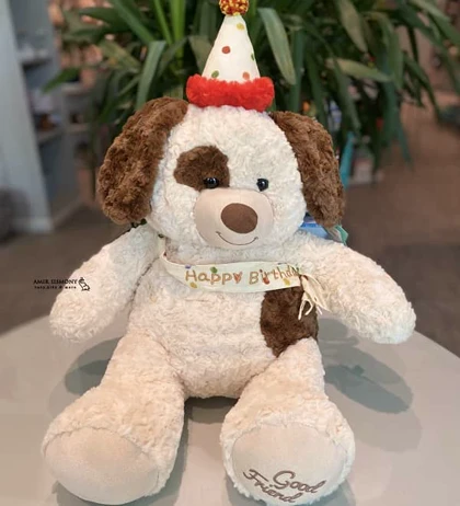 عروسک سگ تولد کیدزلند