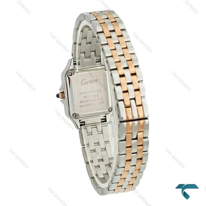 ساعت کارتیه Panthere زنانه دورنگین دورنگ رزگلد سایز اسمال Cartier-7925-L