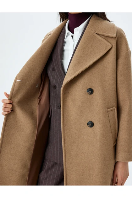 ژاکت بلند زنانه اورجینال کوتون koton