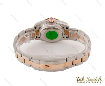 ساعت رولکس زنانه صفحه رزگلد Rolex-3724-L