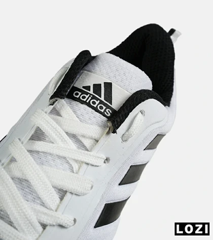کفش کتانی مردانه و زنانه سفید مشکی ADIDAS adizero SL مدل 7634