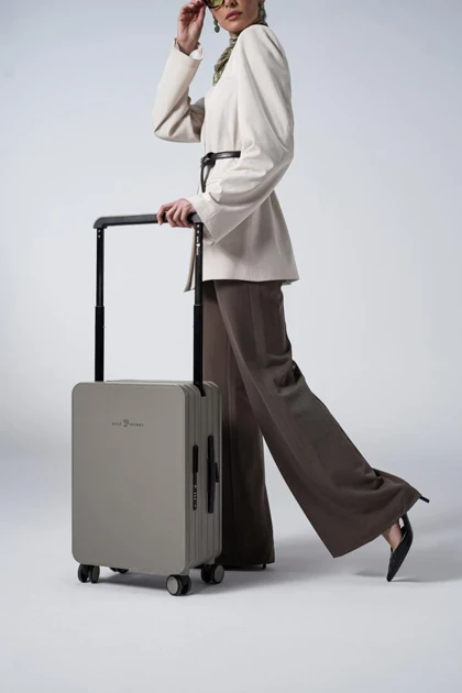 مجموعه 2 عددی چمدان رزمری مدل Rose Merry RL-601-2p-Gray