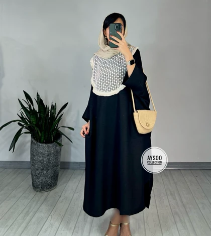 مانتو کفتان عبایی گلیا