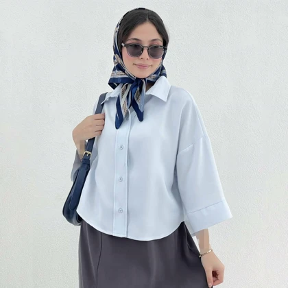 شومیز زنانه باکسی استایل | آی بولک