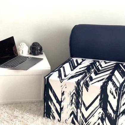 کاناپه تخت شو یک نفره زیگزاگ مدل M1001