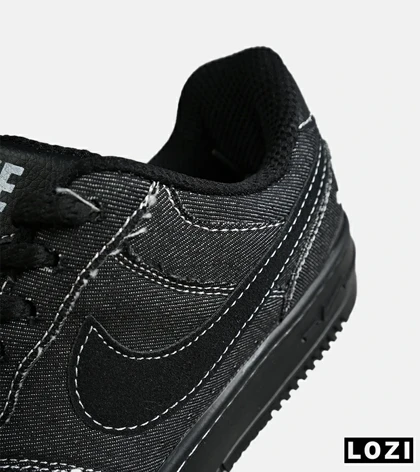 کفش کتانی مردانه و زنانه مشکی نایک NIKE AIR FORCE مدل 7743