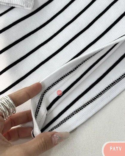 کراپ تاپ خشتی رینگی 6827