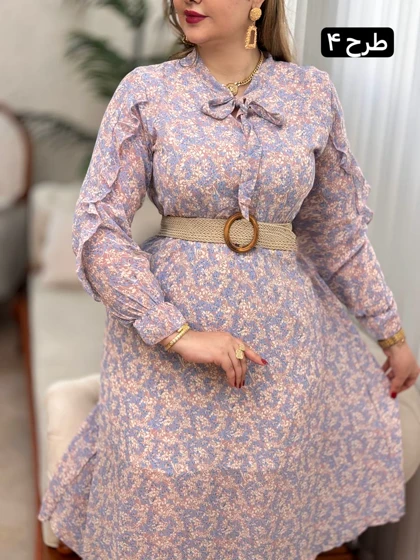 پیراهن حریر بهگل 2902