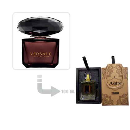 عطر ادکلن ورساچه کریستال نویر زنانه 100 میل اشدی Versace Crystal Noir for Woman Ashdi 100ml