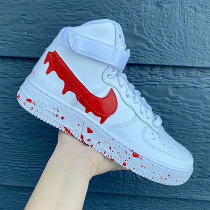 کفش ایرفورس ساق بلند کاستوم | Custom Air Force 1 کد 242493