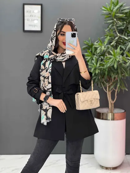 مانتو بالاژیله آستین سگک