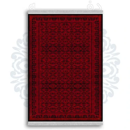فرشینه از جنس پارچه هازان مخمل ترک طرح سنتی و مدرن برند دفه کد DDSS5