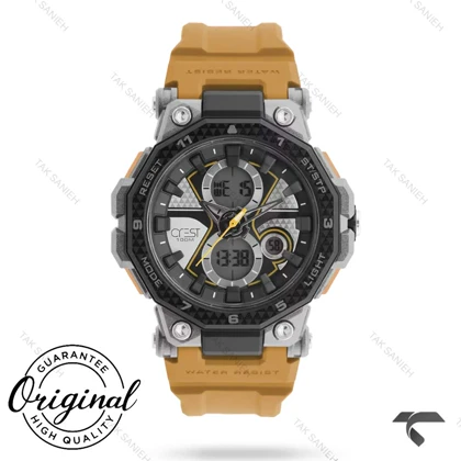 ساعت کرست مدل 9514-1 مردانه بند قهوه ای Crest-11409-U