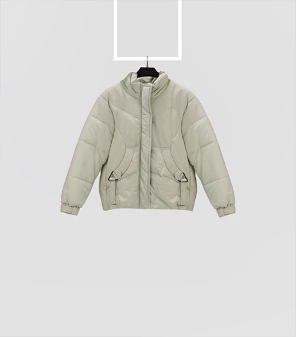 کاپشن کوتاه Pinki 1292 در چهار رنگ