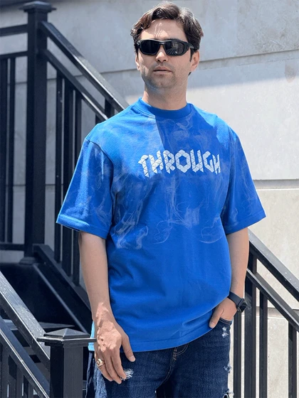 تیشرت چاپی THROUGH