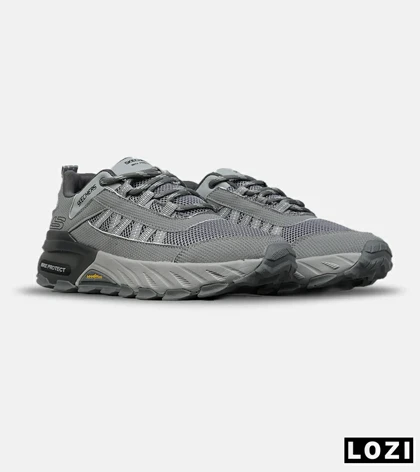 کفش کتانی طبی ورزشی طوسی SKECHERS max protect مدل 8558