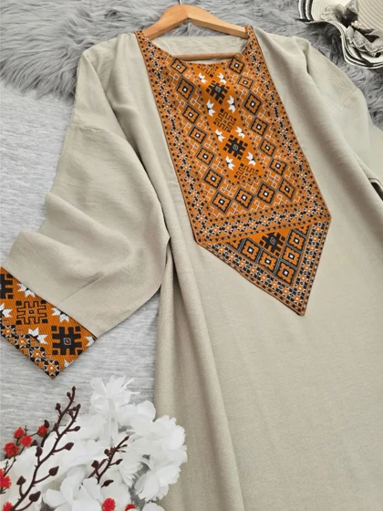 پیراهن سنتی بلند