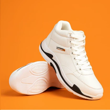 کفش ساق‌دار مردانه EMTO-سفید ویژه