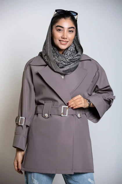 بارانی سانتانا پاگن دکمه دار