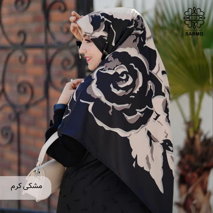 روسری ابریشم کجراه رزالیا