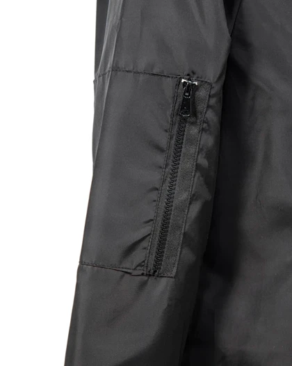 سویشرت مردانه بادگیر ضد باران کلمبیا رنگ مشکی کد 24555