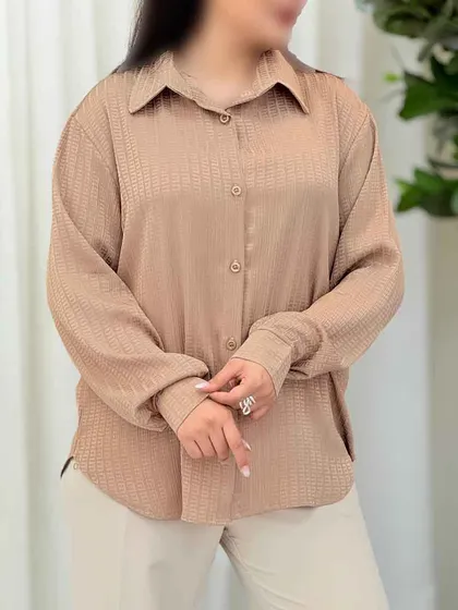 شومیز آستین پیله رها