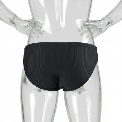 مایو شنا مردانه ناباجی (Nabaiji) مدل اسلیپ مشکی (پارچه آلمانی ضد حساسیت)