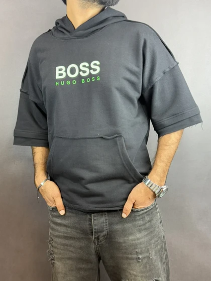 هودی مردانه سه نخ رنگبندی 118