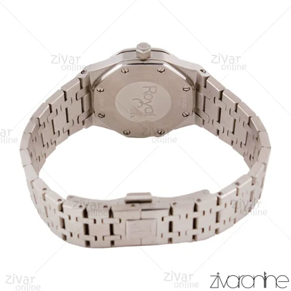 ساعت اودمار پیگه (AP) زنانه صفحه سرمه ای دور نگین 105672