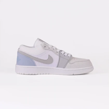کتانی نایک مدل Air Jordan مستر طوسی سفید کد 0021