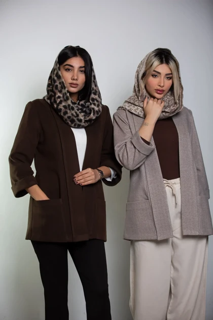 پالتو یقه شالی کشمیر