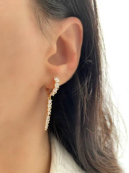 گوشواره تنیسی آویز ژوپینگ