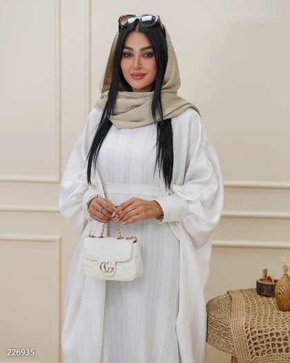 عبا زنانه مدل پریفام کد 2269 (ضمانت اصالت)