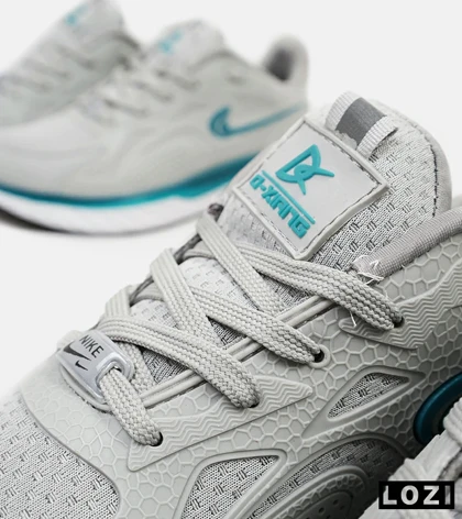 کفش کتانی مردانه طوسی آبی Nike air max pluse