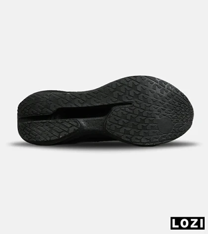 کفش کتانی مردانه و زنانه مشکی HOKA مدل 7729