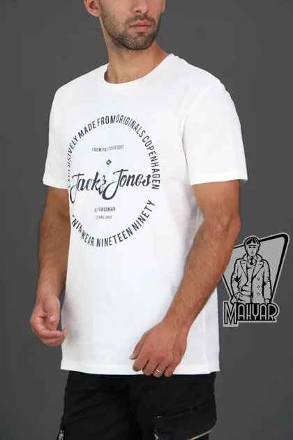 تیشرت آستین کوتاه JACK & JONES