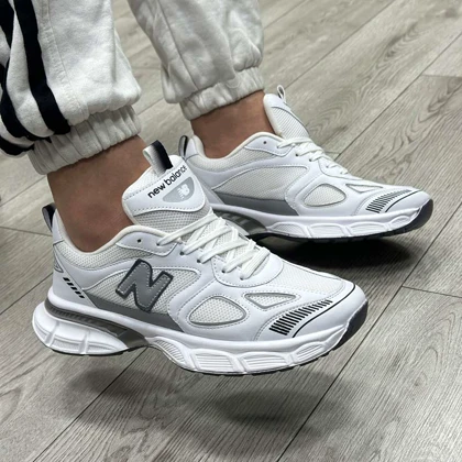 کفش و کتانی مردانه مدل نیوبالانس NEWBALNANCE رنگ سفید