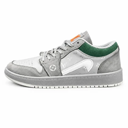 کتانی مردانه مدل نایکی ویتون طوسی سبز NIKE