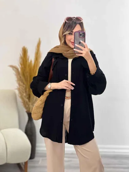مانتو دو جیب ماهور