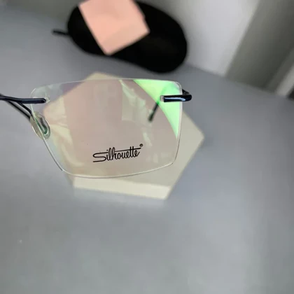 عینک طبی فریم لس Silhouette کد 1023