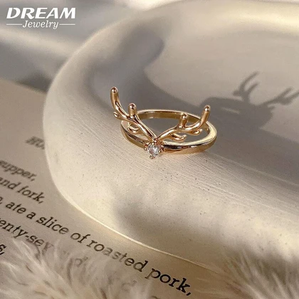 انگشتر شاخ گوزن ژوپینگ کد 03020