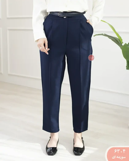 شلوار مام برش‌دار 6304