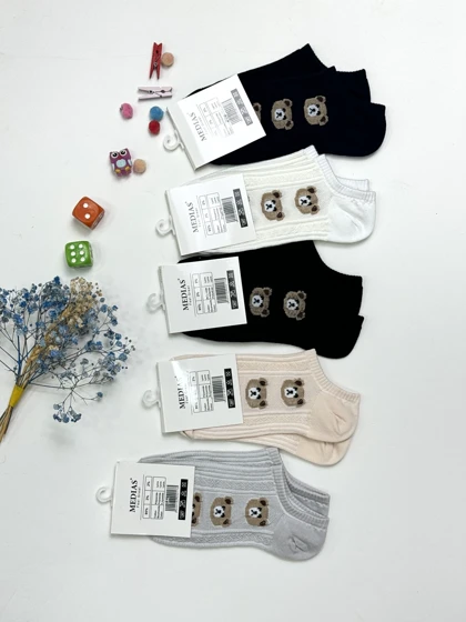 جوراب زنانه خرسی