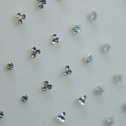 پرسینگ بینی جنس نقره 925 ، فوق العاده زیبا و مینیمال ، ته گرد