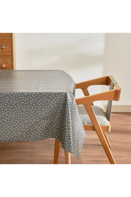 رومیزی Karaca Home مدل Luna میکروفایبر - ذغالی