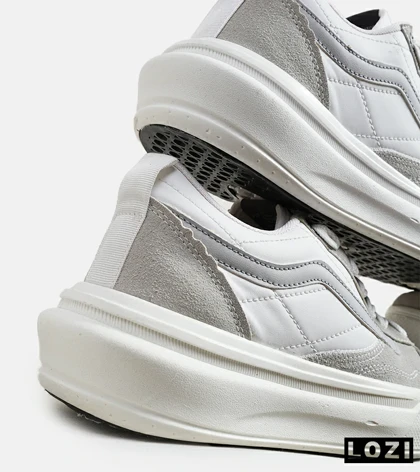 کفش اسنیکرزمردانه طوسی سفید ونس VANS