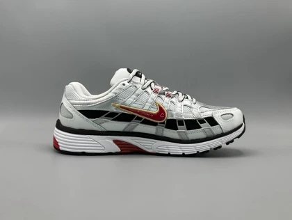 کتانی نایکی P6000 طوسی مشکی قرمز/Nike