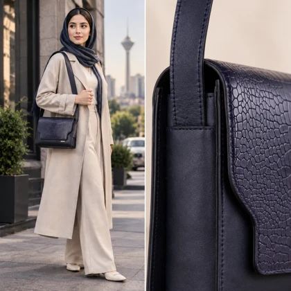کیف دوشی زنانه مدل نلین کد 121-PRM